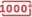 Logo 1000°